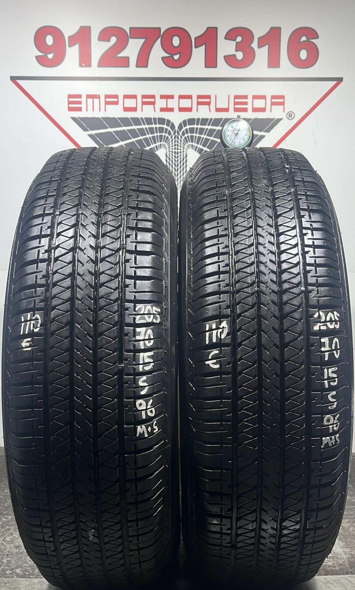 BRIDGESTONE DUELER H-T USADO M+S 205/70 R15 96 S
